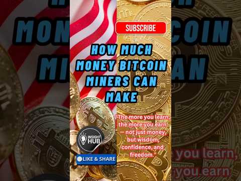 How much money bitcoin miners can make #didyouknow #sciencefacts #facts #ethiopia