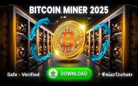 Bitcoin Mining Software 2025 ⚡ Free Download | Safe BTC Miner Tool for Beginners