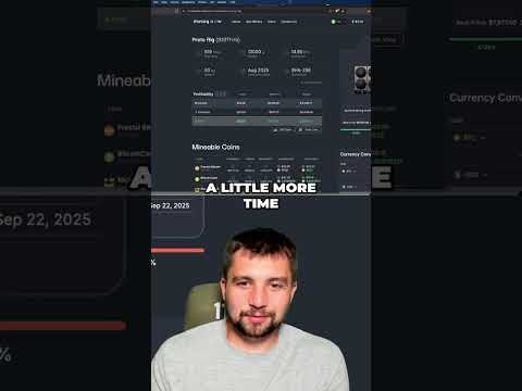 Solo Bitcoin Mining? I'm Flipping My Farm For Crypto! #shorts