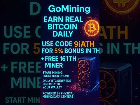 GoMining – The Future of Effortless Bitcoin MiningNo need for noisy machines or technical setup
