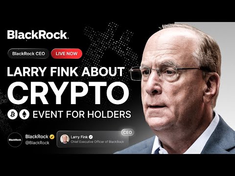 LIVE: BlackRock CEO Explains The Bitcoin Crash! Big News From Larry Fink!