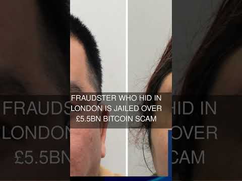 Fraudster who hid in London is jailed over 5.5bn bitcoin scam