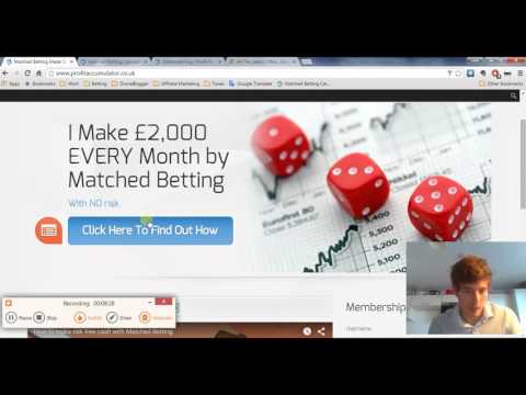 How to make money online with Profit Accumulator & matched betting - Profit Accumulator Review