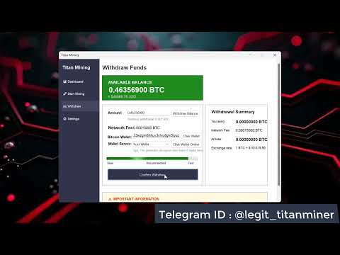 BITCOIN MINING SOFTWARE 2025 SOFT REAL - 0.46356900 BTC Sended Today !!!