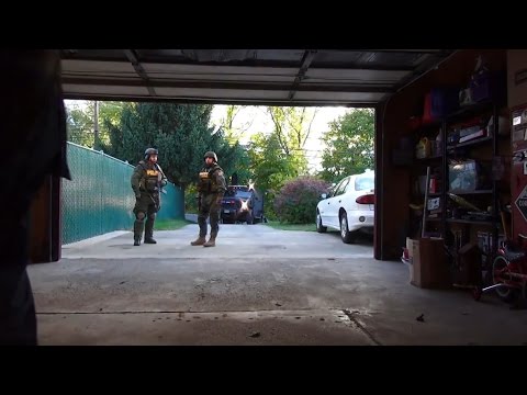 Militarized Police In Scranton Over A Youtube Video !!