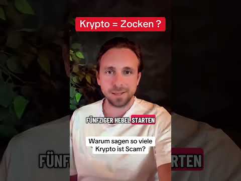 Warum sagen so viele: Krypto ist Scam? #krypto #altcoin #aktien #crypto