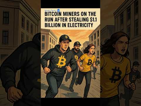 Bitcoin Miners on the Run After Stealing $1.1 Billion in Electricity #shorts #trending #motivation