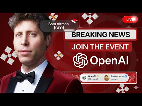 OpenAI’s Sam Altman Talks ChatGPT, Interest Rates Today & Bitcoin News | Christmas by AI is Coming!
