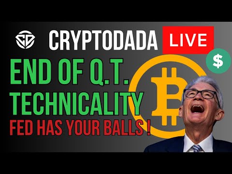 BITCOIN UPDATE - Q.T. Ends, Technicality!   @CryptoDada  #bitcointradingbangla #banglatrading