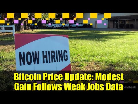 Bitcoin Price Update: Modest Gain Follows Weak Jobs Data