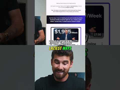 Unlock Laziest Ways To Make Money Online In 2025! #shorts