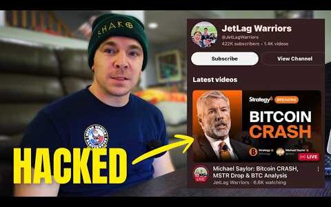 Our YouTube channel was HACKED by a crypto SCAM!