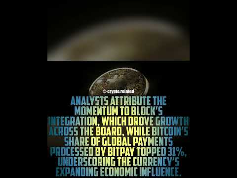 The crypto landscape just hit a milestone: merchant acceptance of Bitcoin jumped 53% in 2025, dri...