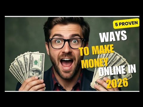 5 ways to make money online in 2026
