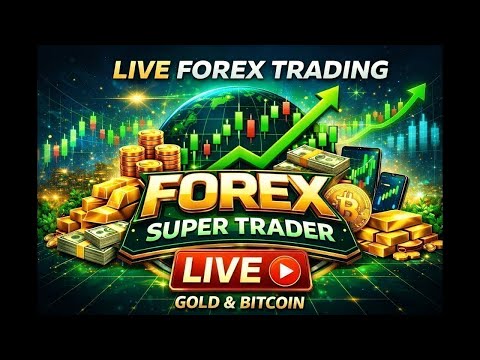 LIVE FOREX TRADE | GOLD & BITCOIN ANALYSIS | JAN 13 | DAY 15 | Forex Super Trader
