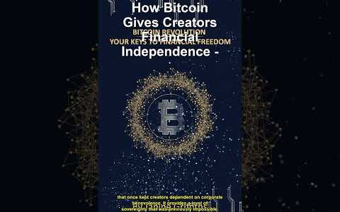 Bitcoin Creative Freedoms Revolution