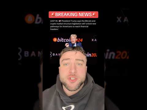 Breaking News Donald Trump WLFI #xrp #crypto #breakingnews #bitcoin #btc #wealth #finance #eth #sol
