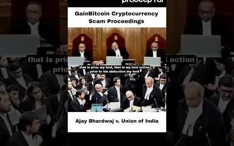 Bitcoin Scam: Supreme Court hears Argument #shortsvideo #courtproceedings