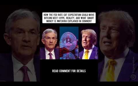 Fed Rate Cut Signals 🚨 | Why #bitcoin  Is Reacting Before the #news