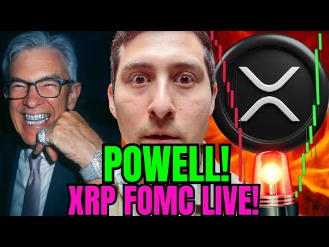 XRP FOMC LIVE NOW!! POWELL SPEAKS, CRYPTO NEWS