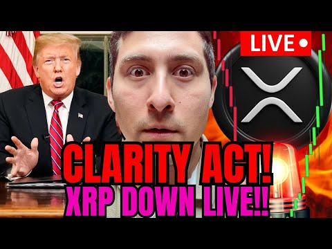 XRP WATCH! Clarity ACT Crypto Market Structure LIVE!