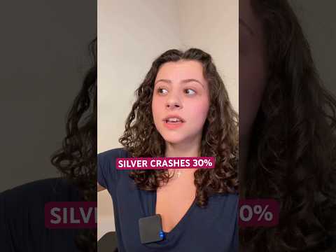 BREAKING NEWS! SILVER CRASHES 30% TODAY! Bitcoin the REAL safe haven? #bitcoin #silver #gold