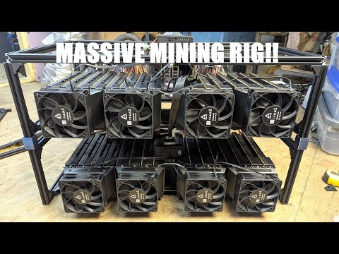 WOW a 32 GPU Mining Rig?! RIG PICS IS BACK!
