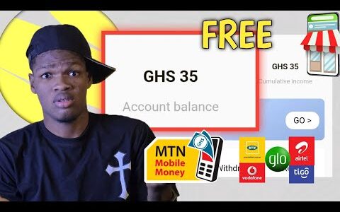 FREE Ghs35 || How to make money online in Ghana 2026