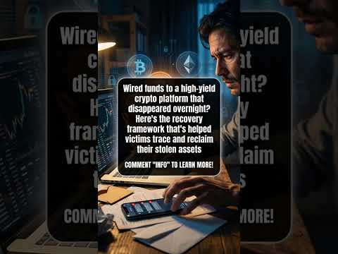 Crypto Investment Scam Recovery Alert
