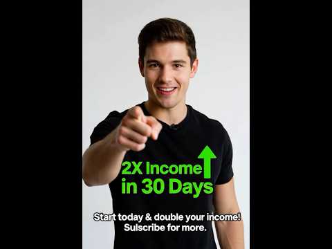 Make Money Online Fast – Double Your Income in 1 Month #edit  #Shorts #YouTubeShorts #PassiveIncome
