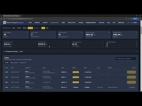 Bitcoin Postage: WooCommerce Shipping Labels with Crypto