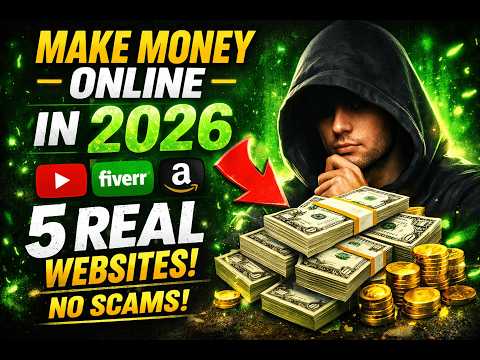 How To Make Money Online in 2026 (5 Real Websites)