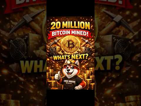 20 Million Bitcoin Mined! What It Means for the Future of Mining | 2 Minute Update
