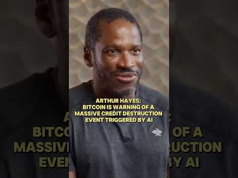 Arthur Hayes: Bitcoin Is Warning of a Massive Credit Destruction Event Triggered by AI