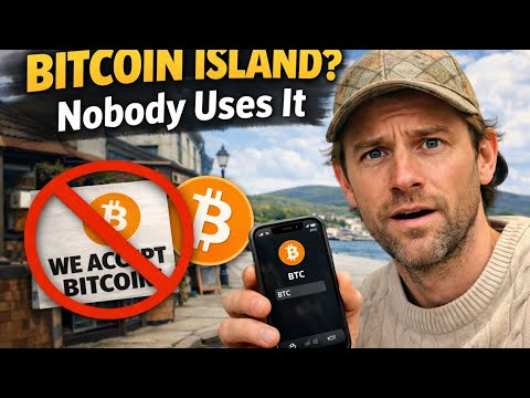 Bitcoin merchants on Isle of Man? Day 1 Living on Bitcoin Was NOT What I Expected…
