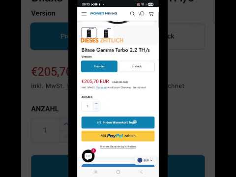 Bitaxe Gamma Turbo jetzt günstiger im Pre Order #soloblockhunter #bitcoinmining #bitaxe #solomining