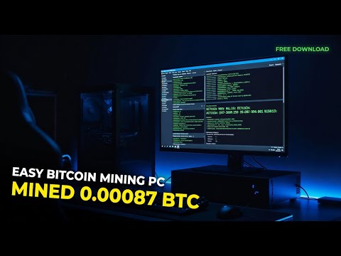 Mine 0.00087 BTC at Home – Easy Bitcoin Mining on PC!