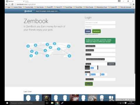 zembook - Rede Social que te paga em bitcoin