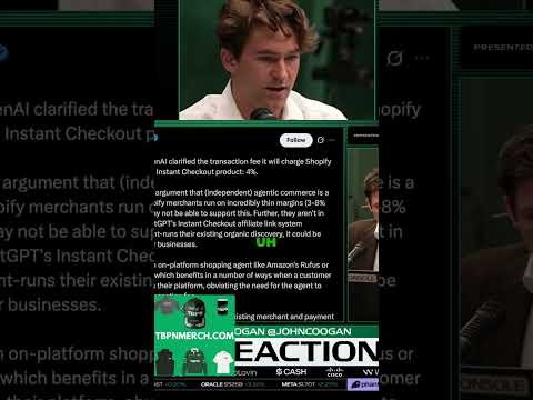 ChatGPT Checkout Fees Will KILL Shopify Merchants! #shorts