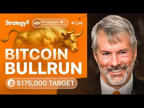 LIVE: Michael Saylor on Bitcoin Bull Run | BTC Price Analysis & MSTR Stock Rally