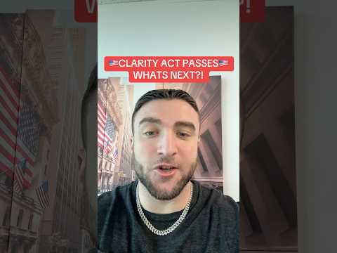 BREAKING NEWS CLARITY ACT ADVANCES! WHATS NEXT? #crypto #cryptocurrency #xrp #bitcoin #btc #trading