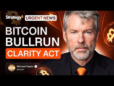 Michael Saylor: BITCOIN BULL RUN CONFIRMED AFTER CLARITY ACT! BTC PRICE PREDICTION