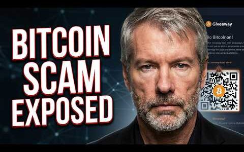 This Michael Saylor Bitcoin Giveaway Smells Like a Scam