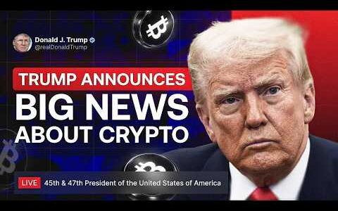 LIVE: Trump Makes Important Announcement About Crypto! This Speech Will Change the Crypto Industry