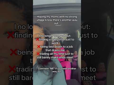 Comment “ME” for another way out✨#makemoneyonline #singlemom