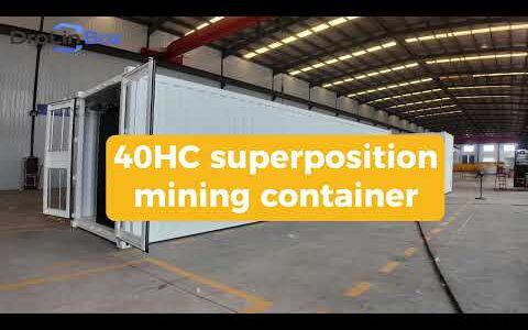 Stacking 2.25MW of Pure Bitcoin Mining Power! 🤯 (DroLin Box 40HC Container)