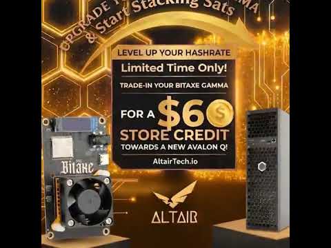 Trade In Your Bitaxe Gamma for $60 Store Credit!