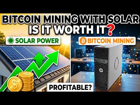Solar Powered Bitcoin Mining: Is It Actually Worth It?