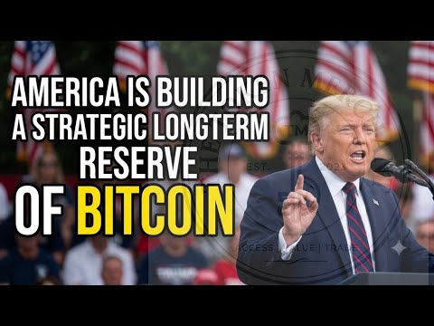 AMERICA IS BUILDING A STRATEGIC LONGTERM RESERVE FOR BITCOIN..! 