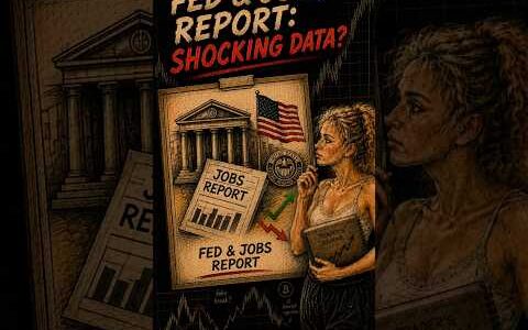 US Jobs Data: Is The Stock Rally Fake? 📉 US Jobs Shock & Fed Impact #trading #stockmarket  #bitcoin